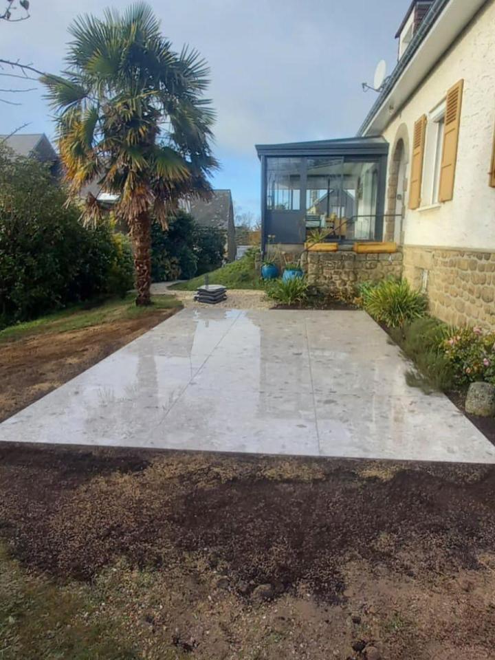 Installation éclairage extérieur Granville