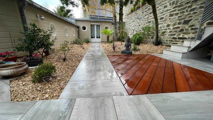 Création de terrasse Granville