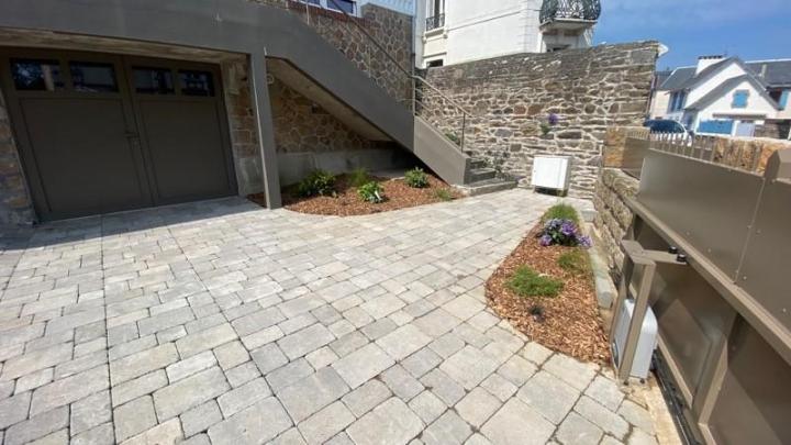 Réalisation de cour Granville