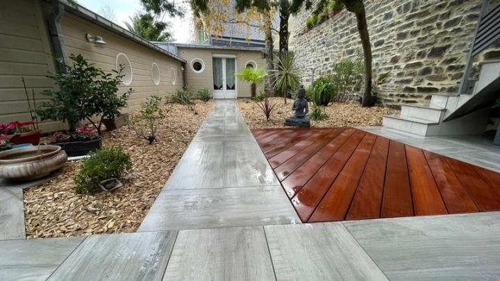 Création de terrasse Granville